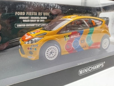 Ford Fiesta Rs Wrc Wales Rally GB 2011 #15 Solberg 1/18 Minichamps §§ - Immagine 1 di 4