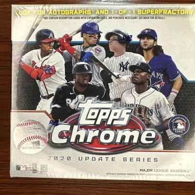 2020 TOPPS CHROME UPDATE BASEBALL Sealed MEGA Box LUIS BICHETTE YORDAN OHTANI !! - Image 1 of 4