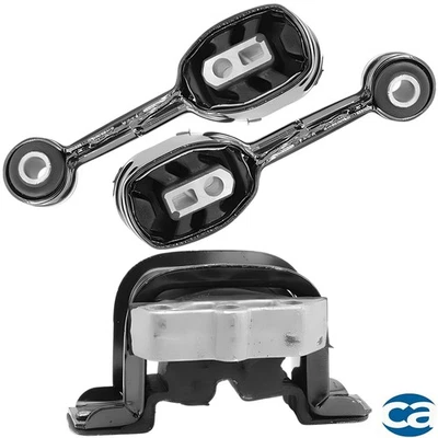  Montaje del motor y soportes de puntal de par del motor 3 piezas para Saturn Sc 92-91 L4-1,9 L  Foto 1 de 4