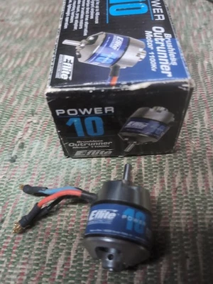 E-flite Power 10 Brushless Outrunner Motor 1100Kv EFLM4010A Electric Brushless - Image 1 of 2