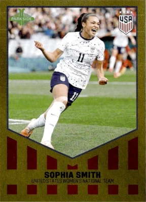 Sophia Smith 2023 Parkside USWNT Recap Gold Foil #2 USWNT 1/1 (1 of 1) - Image 1 of 2