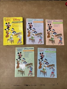 Vintage 80s Disney Keyboard Starter Kit Boxed Set Music Instruction Song Books - Picture 1 of 4