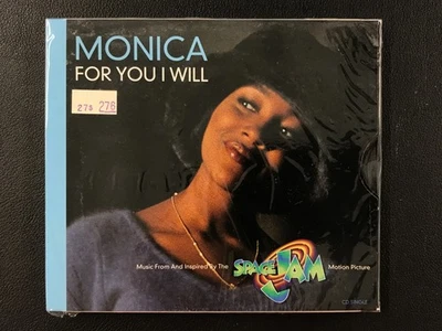 NEW/SEALED 1996 Monica: For You I Will (Space Jam Soundtrack) 2-Track Single CD! - Image 1 of 2