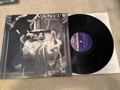 VANITY Skin On Skin LP Vinyl Motown Under The Influence Partial Shrink Prince - Imagem 1 de 4