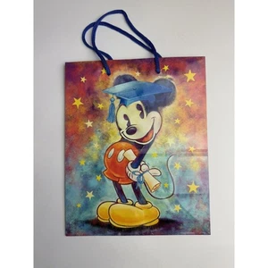 Bolsa de Regalo Mickey Mouse Vintage Años 80 Disney Graduación - USADA T66 - Imagen 1 de 3