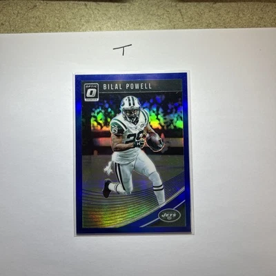 2018 Donruss Optic - Bilal Powell #75 Blue Holo Prizm /149 - Image 1 of 3