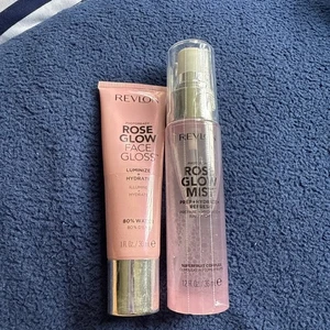 Revlon Photoready Rose Glow Face Gloss 1oz Luminize Hydrate 80% Water and mist  - Picture 1 of 2