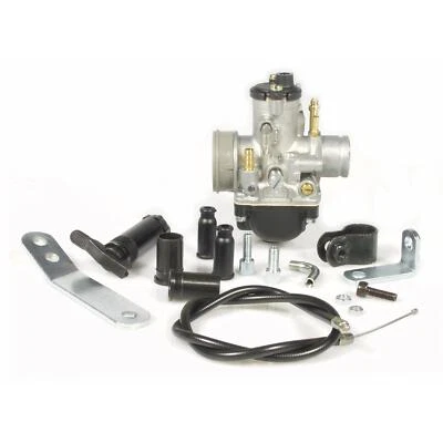 Vergaser Kit Malossi Dell Orto 19mm für Piaggio ohne Luftfilter Moped - Bild 1 von 3