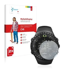 Suunto Core All Black, 2x Vikuiti™ MySafeDisplay Screen Protector CV8 from 3M - Picture 1 of 4