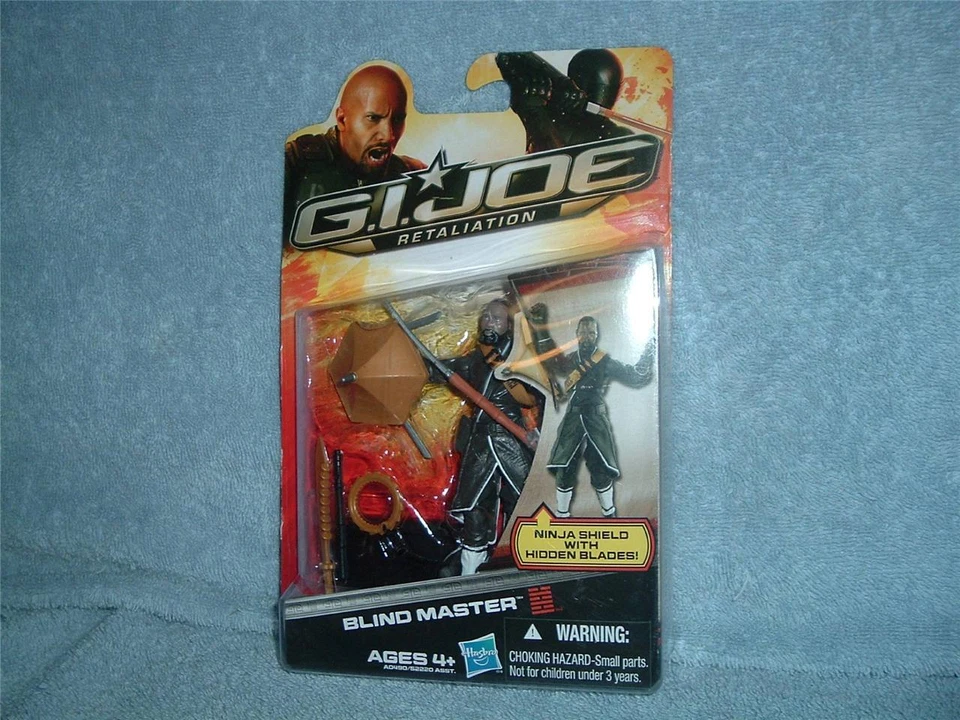 BLIND MASTER GI Joe Retaliation Ninja Shield Hasbro 2012 New Sealed - Image 1 of 1