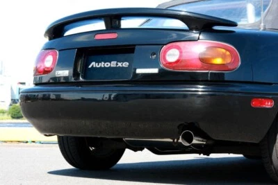 AUTOEXE Japan Stainless Premium Tail Muffler - Mazda Miata NA8C NA6CE - Image 1 of 3