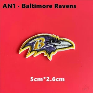 Baltimore Ravens NFL Iron on Patch American Football Patch Free Shipping - Picture 1 of 2