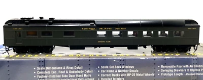 HO WALTHERS 932-10169 HEAVYWEIGHT DINER NICKEL PLATE ROAD NKP - Image 1 of 2