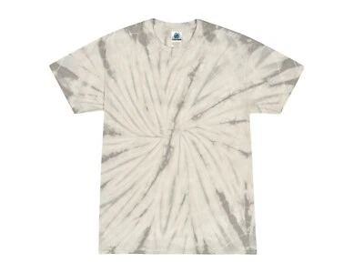 Tie Dye T-Shirts Cool Pastel Colors Kids & Adult Short Sleeve Cotton Colortone - Image 1 of 4
