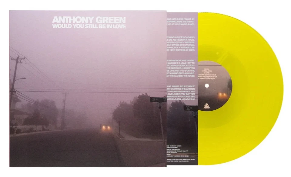 Anthony Green: Would You Still Be In Love Yellow Vinyl LP/1000. Circa Survive. - Image 1 of 1