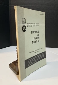 VINTAGE 1966 Department of Defense Personal and Family Survival Manual SM 3-11-A - Picture 1 of 12