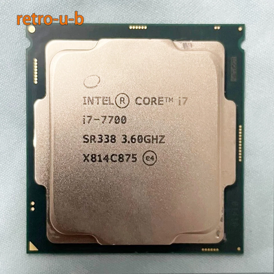 Intel Core I7-7700 LGA 1151 CPU Processor Quad-core 3.6GHz 8 MB - Image 1 of 1