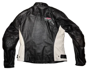 SIZING NOTE Women’s Premium Motorcycle Riding Gear 2XL Z1R Nectar Leather Jacket - Picture 1 of 19