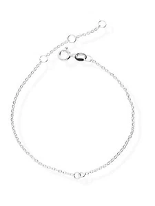 925 Silber Armkette Silberringe Charm Damen-Armband Armkettchen ak34 - Picture 1 of 3