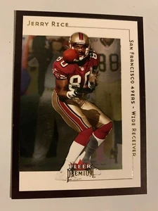 2001 Fleer Premium #161 Jerry Rice - San Francisco 49ers - Picture 1 of 2