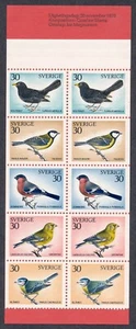Schweden #877b Vögel Natur Tiere Heft Briefmarken Europa 1970 postfrisch NH - Bild 1 von 2