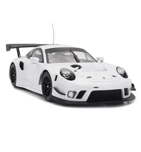 2019 PORSCHE 911 991 GT3 R PLAIN BODY VERSION WHITE 1:18 SCALE BU IXO MODELS - Picture 1 of 4