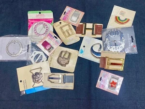 NOS Vintage TO RETRO Belt buckles scarf slides - Lot, Grab Bag - Resale Gifts! - Bild 1 von 12