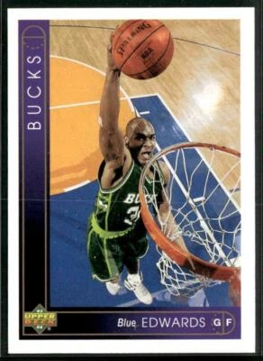 1993-94 Upper Deck #61 Blue Edwards - Image 1 of 2