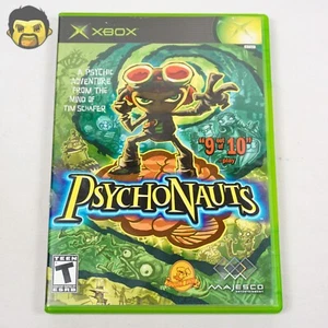 Psychonauts Xbox CIB Microsoft Xbox 2005 Complete with Manual Tested SHIPS FAST - Picture 1 of 12