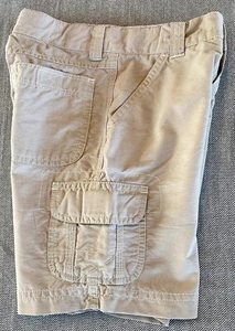 2007 GYMBOREE BOYS All American Lightweight Cargo Utility Shorts 4T 4 Yrs Khaki - Picture 1 of 4