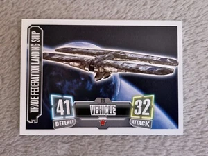 STAR WARS Force Attax Series 2 Card # 119 TRADE FEDERATION LANDING SHIP Grade A - Picture 1 of 2