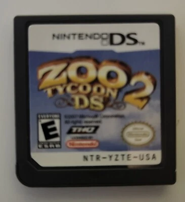 Zoo Tycoon 2 DS (Nintendo DS, 2008) Cartridge Only - Tested and Working - Image 1 of 3
