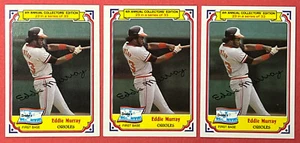 x3) 1984 Topps Drake's Big Hitters #23 Eddie Murray Baltimore Orioles ️ Casi nuevo + - Imagen 1 de 2