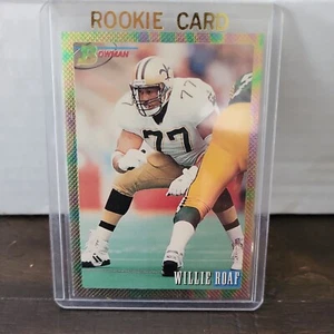 1993 Bowman Willie Roaf RC #421 Gold Foil - Picture 1 of 2