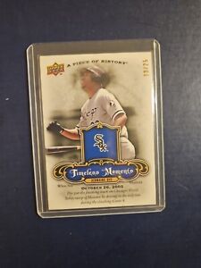 2009 Upper Deck A Piece of History Timeless Moments Blue /25 Jemaine Dye Mint