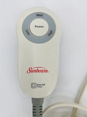Sunbeam Style M85P M85AP M85BP Electric Blanket Control 180W 3-Prong Cord Works - Image 1 of 3