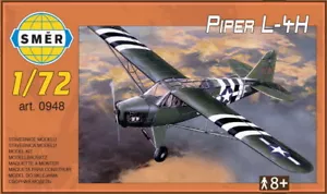 Piper L-4 H Cub in USAAF D-Day, Army (kit modello 1/72, Smer 0948) - Foto 1 di 1