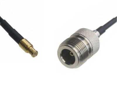 MCX Male to N Female RF Coaxial Cable For Antenna Radio wifi 0.5~15FT - Image 1 of 3
