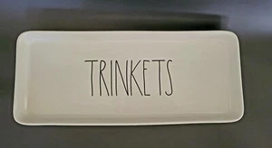 Schmuck Keramik Tablett von Rae Dunn, perfekt für Schlüssel, Kleingeld. 15 Zoll lang 6 Zoll breit - Bild 1 von 2