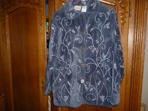 Cedar Canyon Jacke anthrazitgrau bestickt 100% Baumwolle & Futter - S gebraucht - Bild 1 von 8