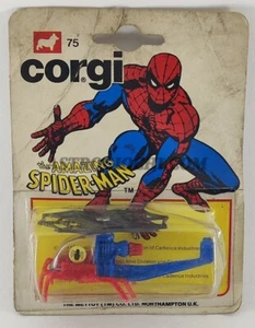 CORGI JUNIOR SPIDERMAN HELICOPTER VINTAGE 1978 DIECAST NEW IN BOX - Picture 1 of 2