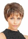 6 Inch Human Hair Wig Fashion Short Brown Blond Straight Hairstyle Women's Wigs