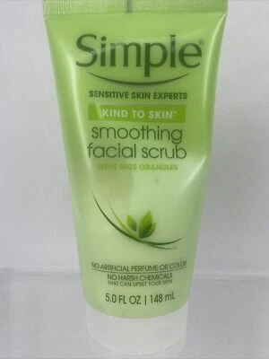 Simple Facial Scrub Smoothing  Vitamin E B5 Gently Exfoliates DISCONTINUED 5oz - Image 1 of 2