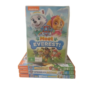 Nikelodeon Paw Patrol DVD (4) Bundle Lot Children Kids Family Animation Dogs - Picture 1 of 24