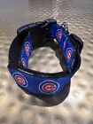 Chicago Cubs Logo Small Dog Maltese Yorkie Collar (Up To 10 Lbs)