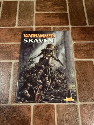Warhammer Skaven Codex Armies Supplement 2002 Book Guide RARE FREE SHIPPING - Image 1 of 4
