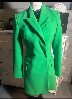 100% Authentic ZARA Tailored Double Breasted Blazer Size: S - Image 1 of 3