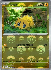 Joltik Pokeball Pattern 033/086 SV: White Flare Common - NM - Bild 1 von 2