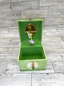 Disney Parks Tinkerbell musikalische Schmuckschatulle, spielt zum Fliegen - siehe Video - Bild 1 von 8