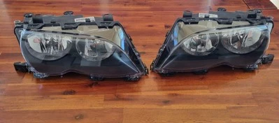 BMW E46 Facelift Scheinwerfer Gläser Neu 6910956 6910955  - Bild 1 von 4